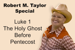 The Holy Ghost Before Pentecost